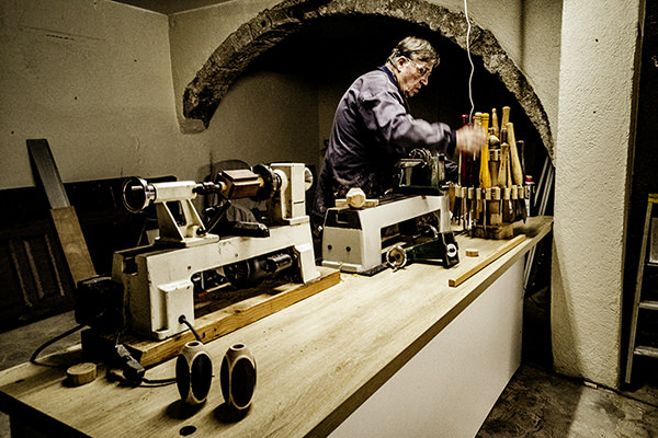 Handwerker, Künstler, Kreative vor, die ihre Profession leben